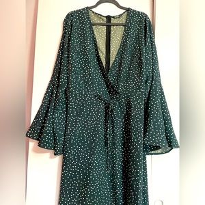 Green SHEIN Polka Dot Dress